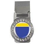BLUE GOLD INTERSTATE lg Money Clip (CZ)