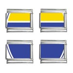 BLUE GOLD INTERSTATE lg 9mm Italian Charm (4 pack)