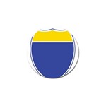 BLUE GOLD INTERSTATE lg Golf Ball Marker (10 pack)