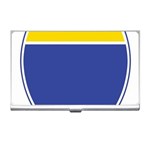 BLUE GOLD INTERSTATE lg Business Card Holder