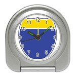 BLUE GOLD INTERSTATE lg Travel Alarm Clock
