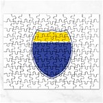 BLUE GOLD INTERSTATE lg Jigsaw Puzzle (Rectangular)