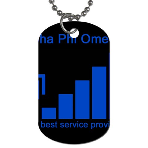 APO cell Dog Tag (Two Sides) from ArtsNow.com Front