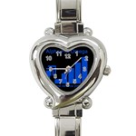 APO cell Heart Italian Charm Watch