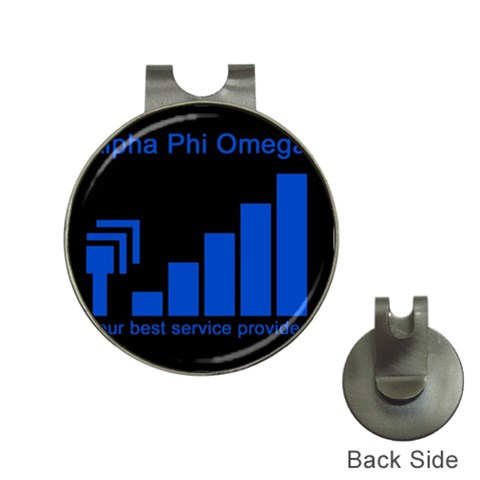 APO cell Golf Ball Marker Hat Clip from ArtsNow.com Front