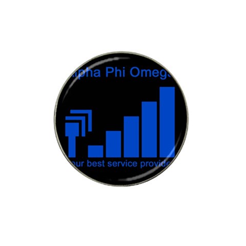 APO cell Hat Clip Ball Marker from ArtsNow.com Front