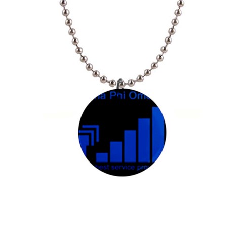 APO cell 1  Button Necklace from ArtsNow.com Front