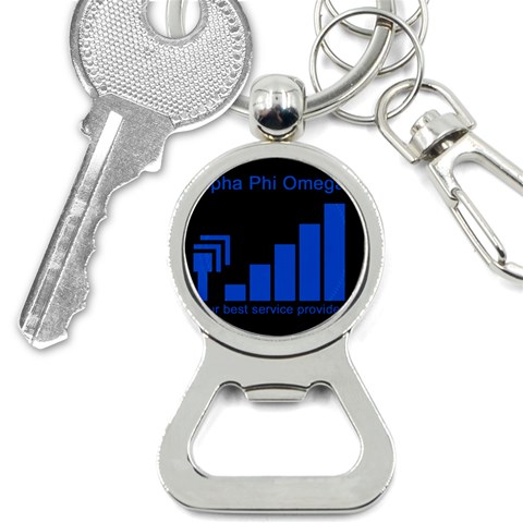 APO cell Bottle Opener Key Chain from ArtsNow.com Front