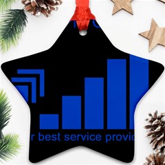 APO cell Star Ornament (Two Sides) from ArtsNow.com Front
