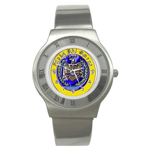 apo Stainless Steel Watch from ArtsNow.com Front