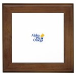 a phi que  Framed Tile