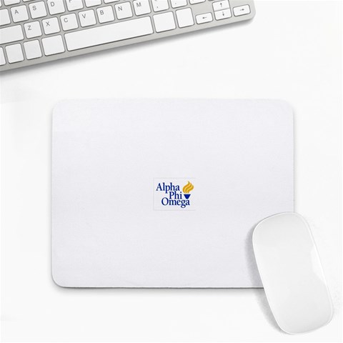 a phi que  Small Mousepad from ArtsNow.com Front