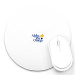 a phi que  Round Mousepad