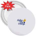a phi que  3  Button (10 pack)