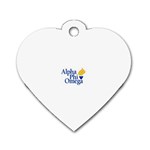 a phi que  Dog Tag Heart (One Side)