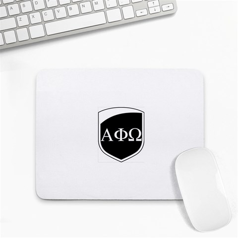 a phi que apo ups  Small Mousepad from ArtsNow.com Front
