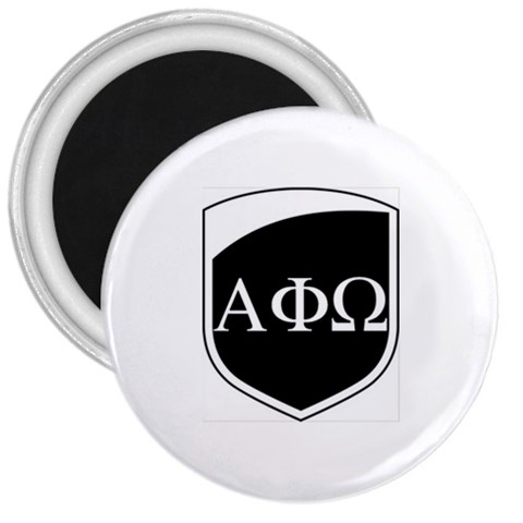 a phi que apo ups  3  Magnet from ArtsNow.com Front