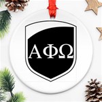 a phi que apo ups  Ornament (Round)