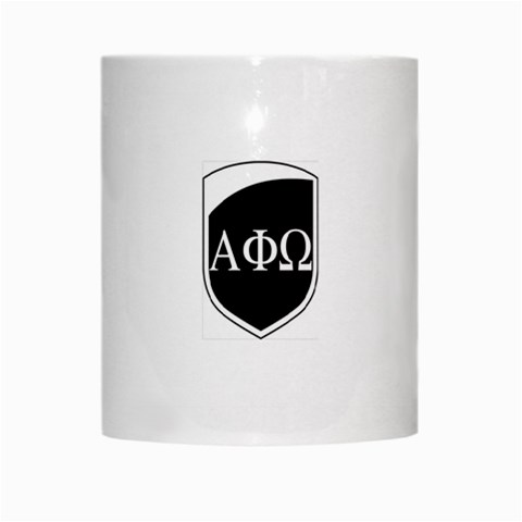 a phi que apo ups  White Mug from ArtsNow.com Center