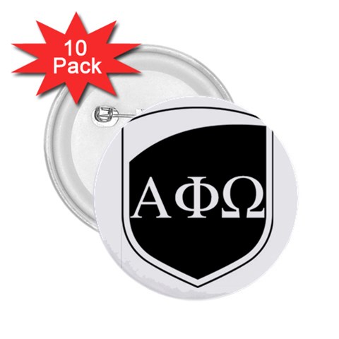 a phi que apo ups  2.25  Button (10 pack) from ArtsNow.com Front