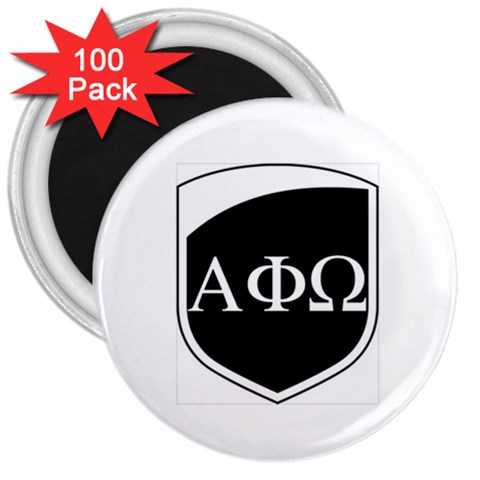 a phi que apo ups  3  Magnet (100 pack) from ArtsNow.com Front