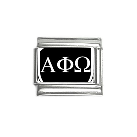 a phi que apo ups  Italian Charm (9mm) from ArtsNow.com Front