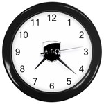 a phi que apo ups  Wall Clock (Black)