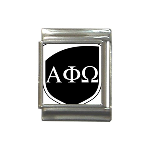 a phi que apo ups  Italian Charm (13mm) from ArtsNow.com Front