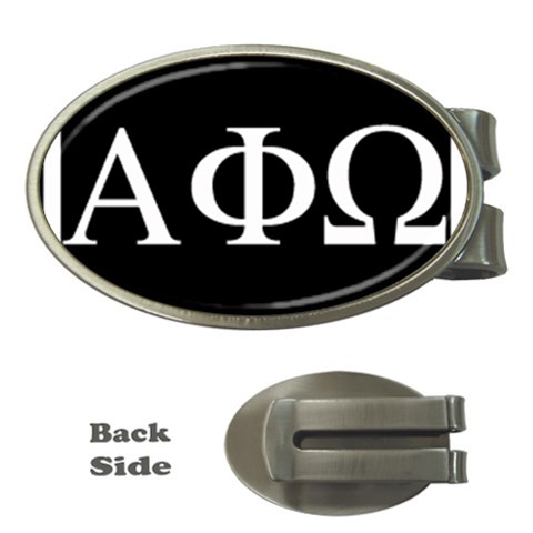 a phi que apo ups  Money Clip (Oval) from ArtsNow.com Front