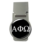 a phi que apo ups  Money Clip (Round)