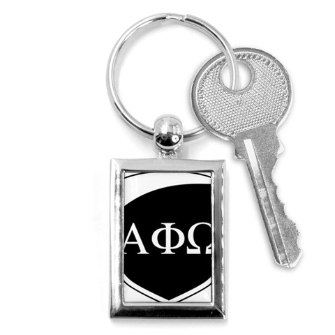a phi que apo ups  Key Chain (Rectangle) from ArtsNow.com Front