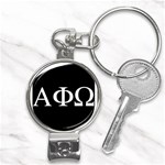 a phi que apo ups  Nail Clippers Key Chain