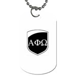 a phi que apo ups  Dog Tag (One Side)