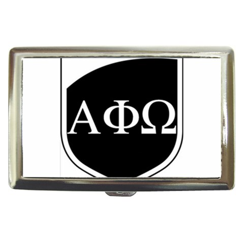 a phi que apo ups  Cigarette Money Case from ArtsNow.com Front