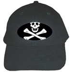 aphi que apo pirate logo Black Cap