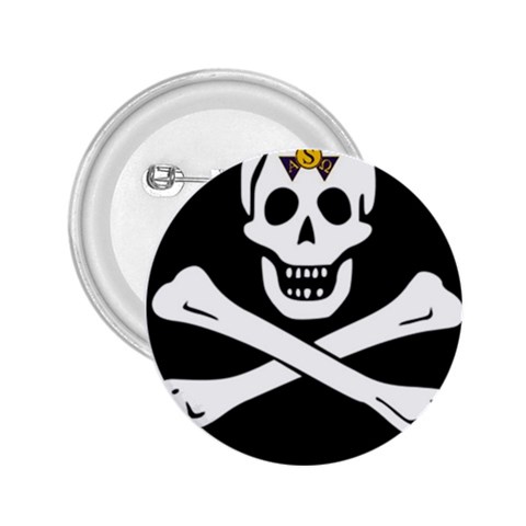 aphi que apo pirate logo 2.25  Button from ArtsNow.com Front