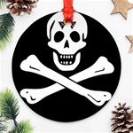 aphi que apo pirate logo Ornament (Round)