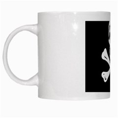 aphi que apo pirate logo White Mug from ArtsNow.com Left