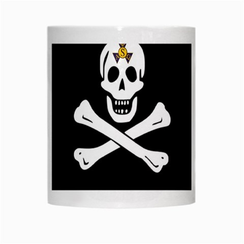aphi que apo pirate logo White Mug from ArtsNow.com Center