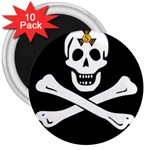 aphi que apo pirate logo 3  Magnet (10 pack)