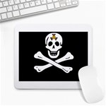 aphi que apo pirate logo Large Mousepad