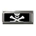 aphi que apo pirate logo Superlink Italian Charm (9mm)