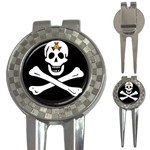 aphi que apo pirate logo 3-in-1 Golf Divot