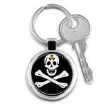aphi que apo pirate logo Key Chain (Round)