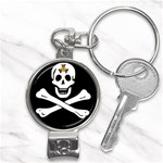 aphi que apo pirate logo Nail Clippers Key Chain