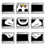 aphi que apo pirate logo 9mm Italian Charm (9 pack)