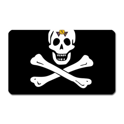 aphi que apo pirate logo Magnet (Rectangular) from ArtsNow.com Front