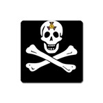 aphi que apo pirate logo Magnet (Square)