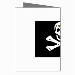 aphi que apo pirate logo Greeting Card from ArtsNow.com Right