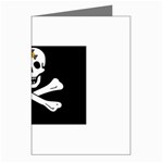 aphi que apo pirate logo Greeting Cards (Pkg of 8)